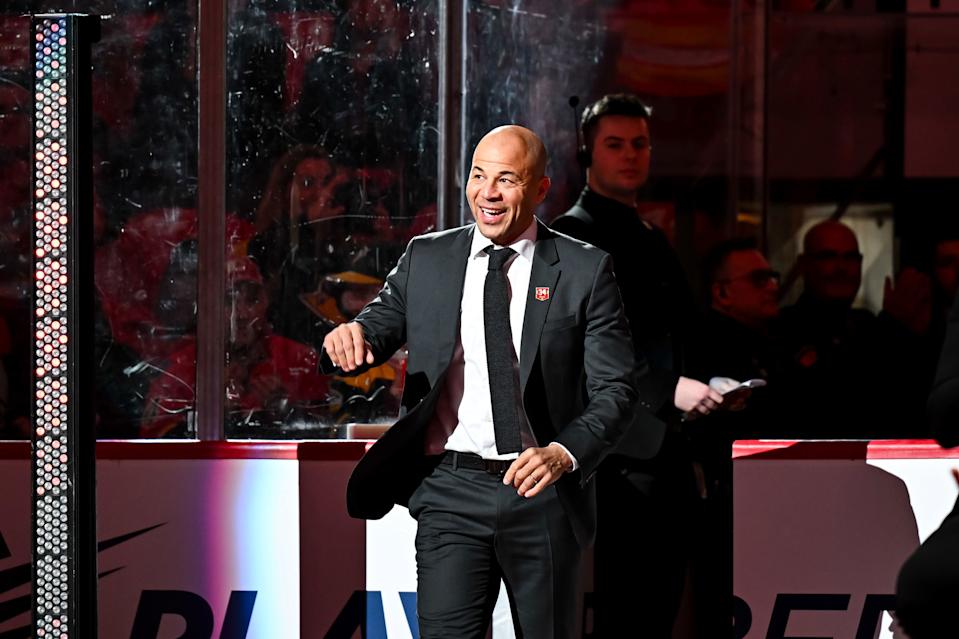 Former Calgary Flames right wing Jarome Iginla (Photo: Brett Holmes-Imagn Images)