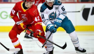 Sam Honzek at centre? Calgary Flames could see sneak peek during world championship