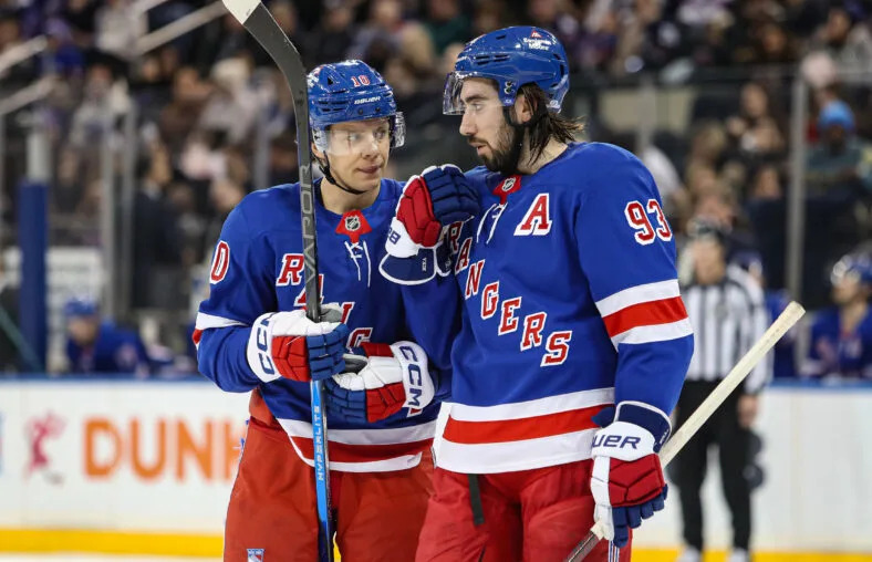NHL: Vegas Golden Knights at New York Rangers