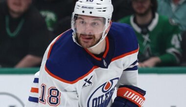 Zach Hyman 'likely done' for remainder of playoffs for Edmonton Oilers