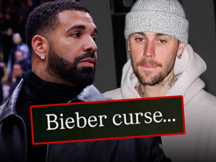 drake on justin bieber toronto maple leafs getty insta 1