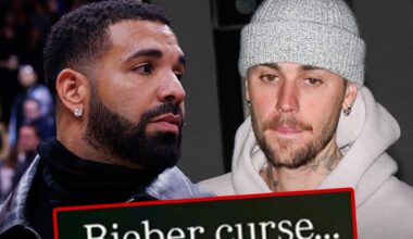 Drake Blames Justin Bieber For Maple Leafs' Loss, He's The Real Curse!