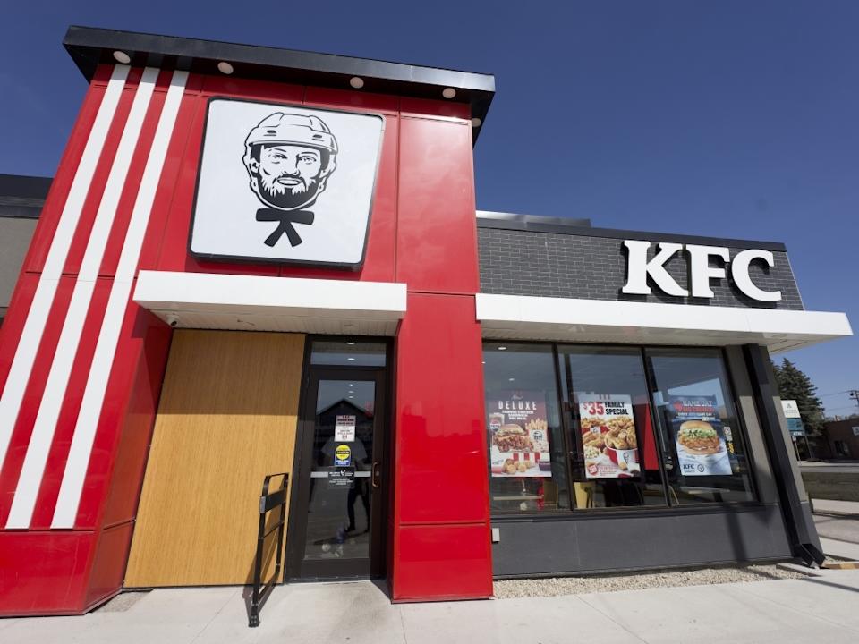 A KFC restaurant in Winnipeg rebranded to celebrate Jets star Kyle Connor.