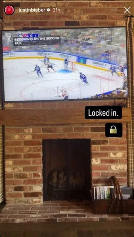 Justin Bieber's Instagram story.&commat;justinbieber&sol;Instagram