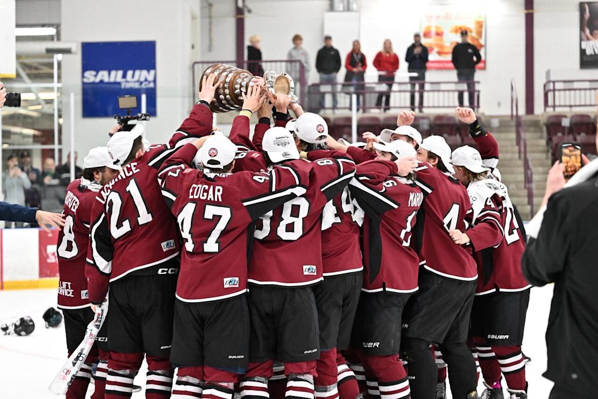 Chatham captures 2nd-ever Sutherland Cup Jr. B hockey championship