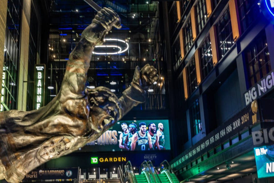 The Celtics share the arena with the NHL's Boston Bruins, who are owned by Delaware North