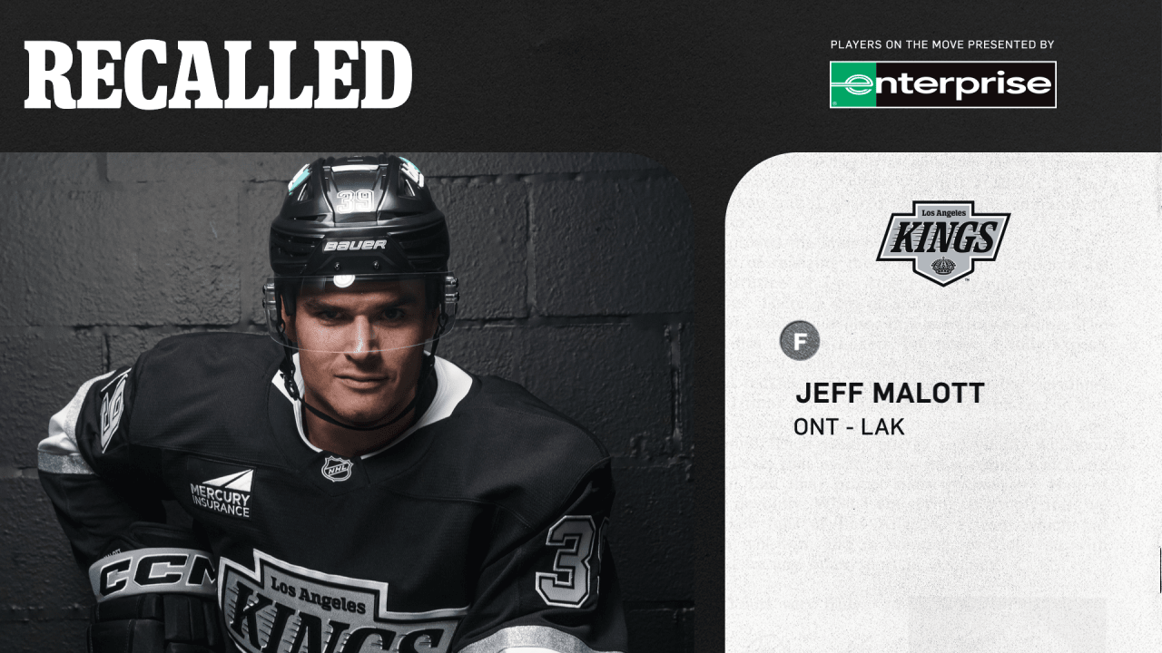 LA Kings Recall Forward Jeff Malott from Ontario Reign