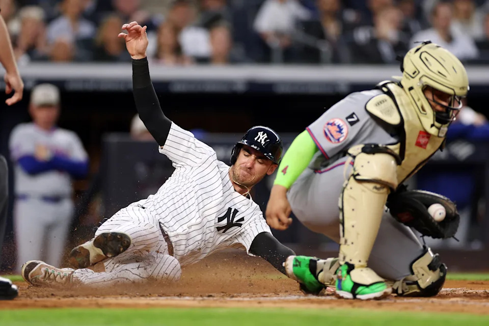 Cody Bellinger had a monster weekend (2 HR, 7 RBI) as the Yankees won the season's first Subway Series. (Sarah Stier/Getty Images)
