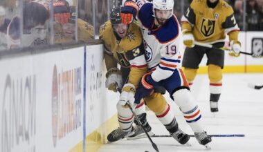 Oilers, Golden Knights open second-round NHL playoff series tonight