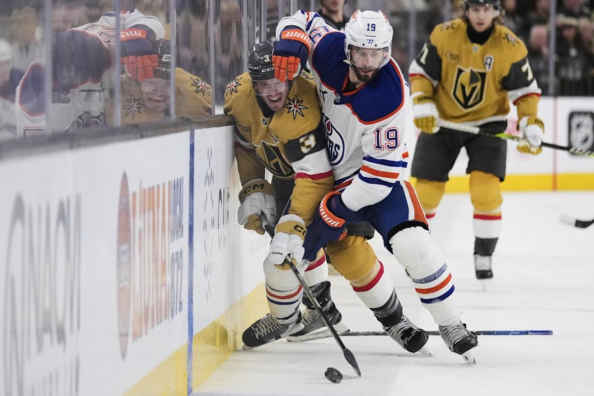 Oilers, Golden Knights open second-round NHL playoff series tonight