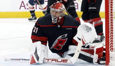 Hurricanes' Andersen, Oilers' Skinner enter Monday's playoff Game 4s on far different trajectories