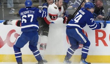 Coach Berube goes to the Max with Maple Leafs lineup change for Game 6 in Battle of Ontario