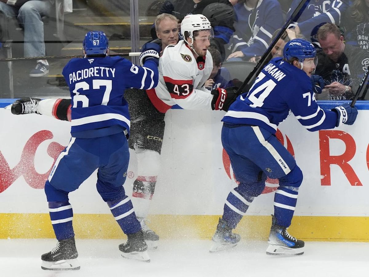 Coach Berube goes to the Max with Maple Leafs lineup change for Game 6 in Battle of Ontario