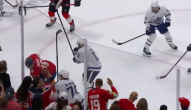 U.S. and Canadian broadcasts differed on 'reckless' Max Domi hit