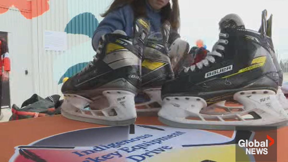 Hockey drive breaks barriers for Indigenous youth