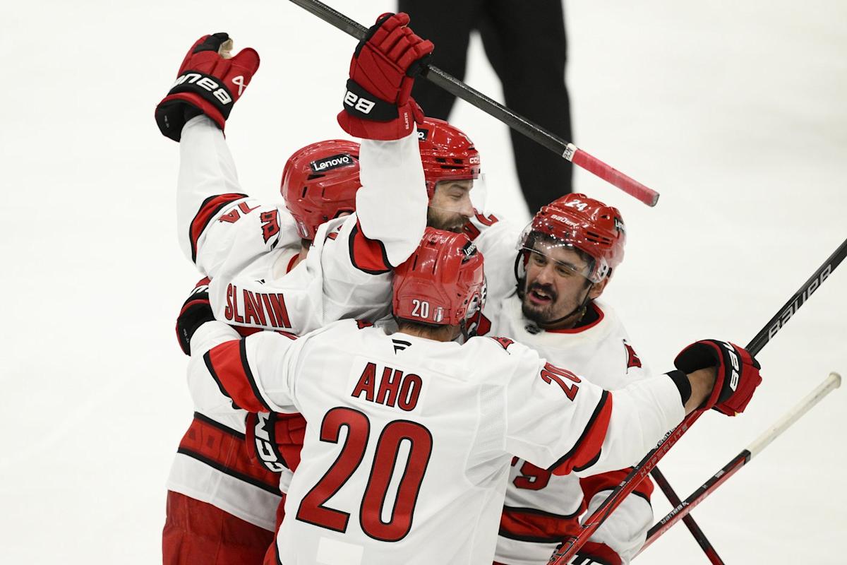 NHL playoffs: Slavin scores in OT as Hurricanes clip Capitals 2-1 in second-round opener