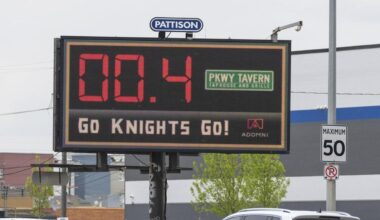 Vegas restaurant ad in Edmonton taunts Oilers' loss in final second of Game 3