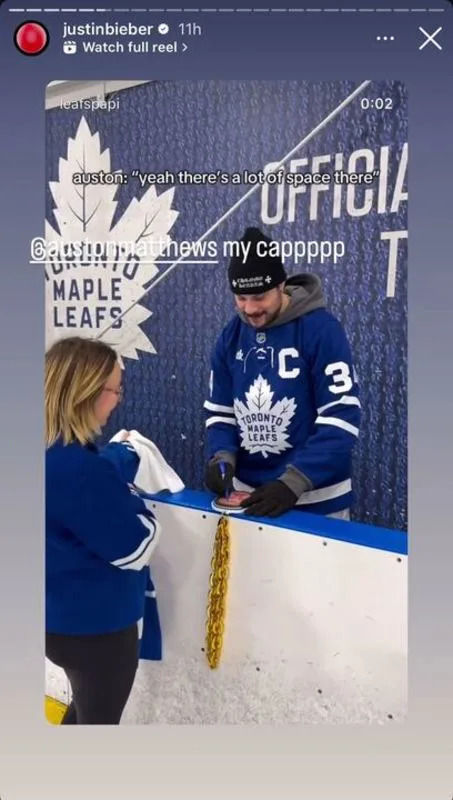 Justin Bieber's Instagram story.&commat;justinbieber&sol;Instagram