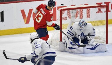 Maple Leafs waste goaltender Joseph Woll's stellar performance in ugly Game 4 loss