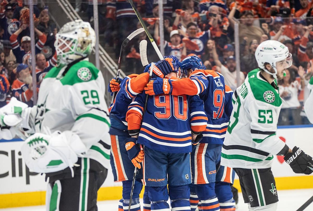 Oilers' power play helps sink Stars 4-1 as Edmonton inches closer to Cup final