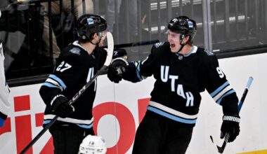 Barrett Hayton utah hockey club...