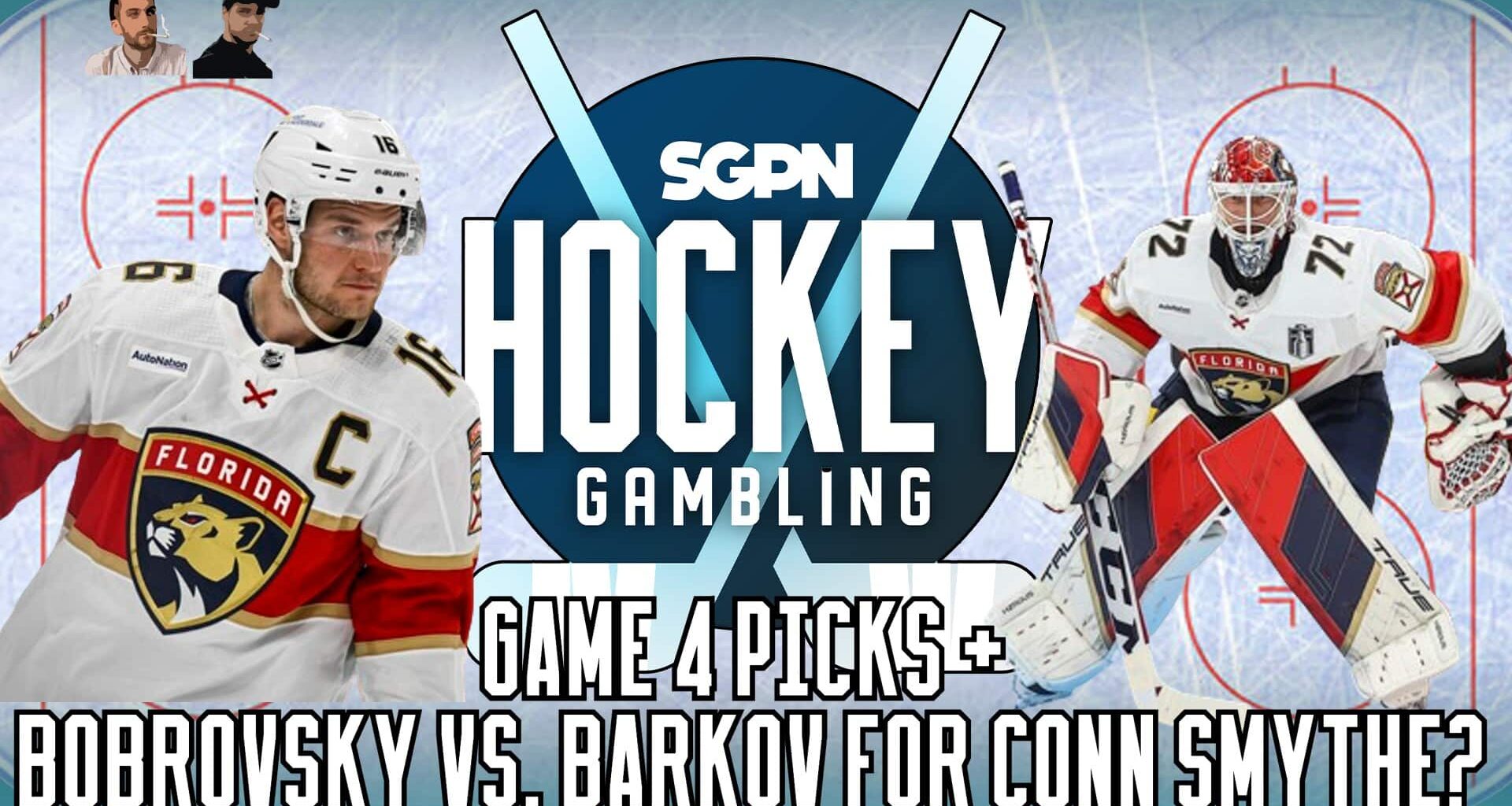 NHL Picks: Game 4s + Bobrovsky vs. Barkov for Conn Smythe
