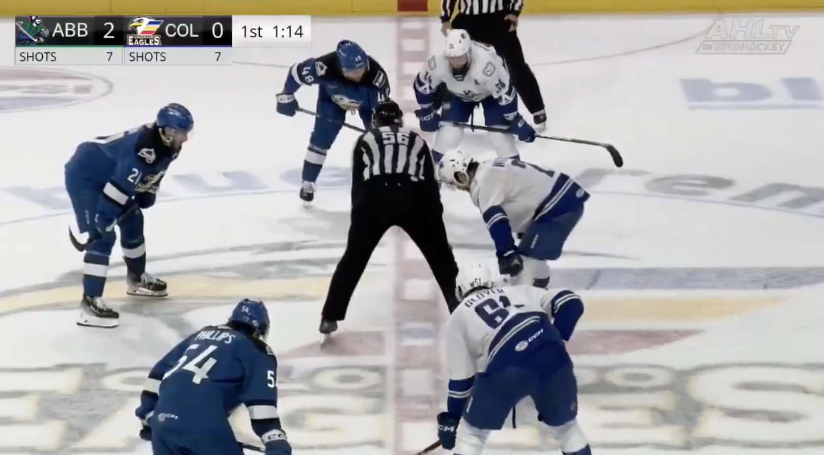 Hockey announcer hit by fan with chair during live game broadcast