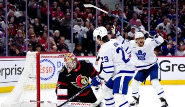 Maple Leafs advance to the 2nd round of NHL playoffs by eliminating Senators 4-2 in Game 6 – WSB-TV Channel 2