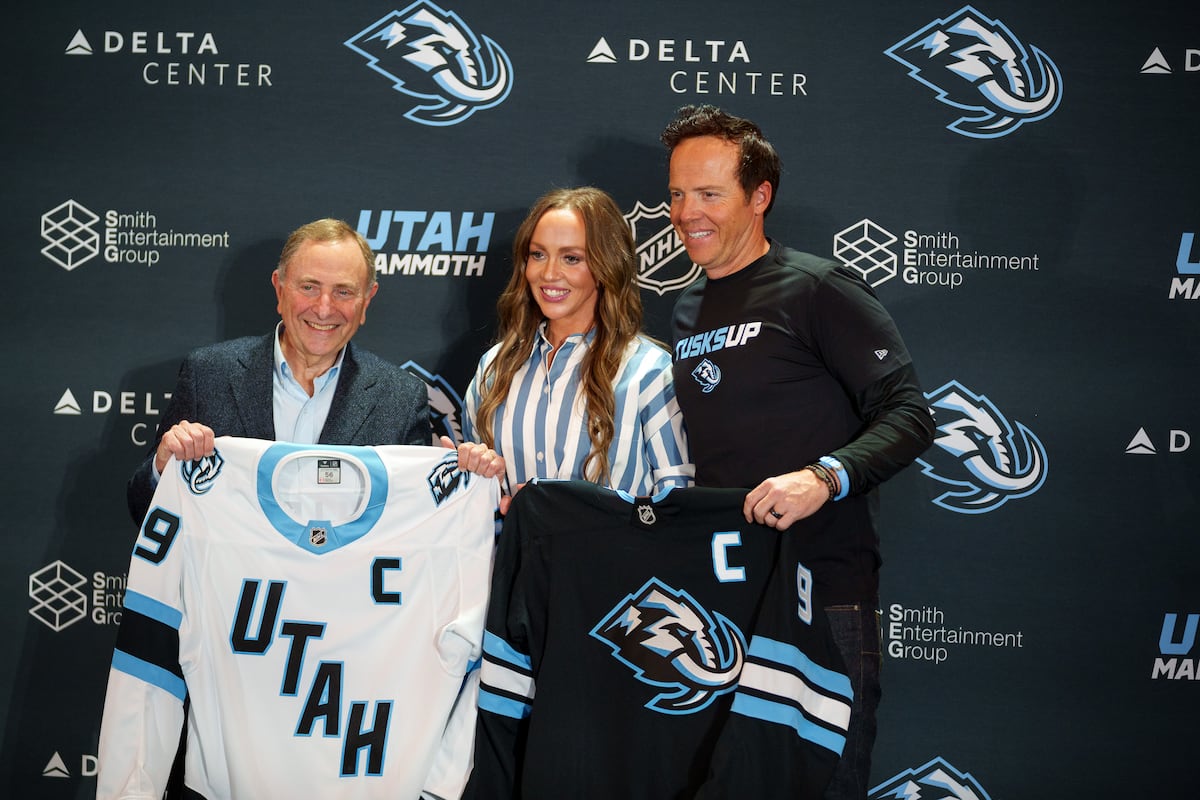 NHL's Gary Bettman, Ryan Smith talk about new Utah Mammoth name