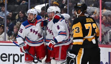 Rangers escape with win over last-place Penguins as NHL trade deadline looms