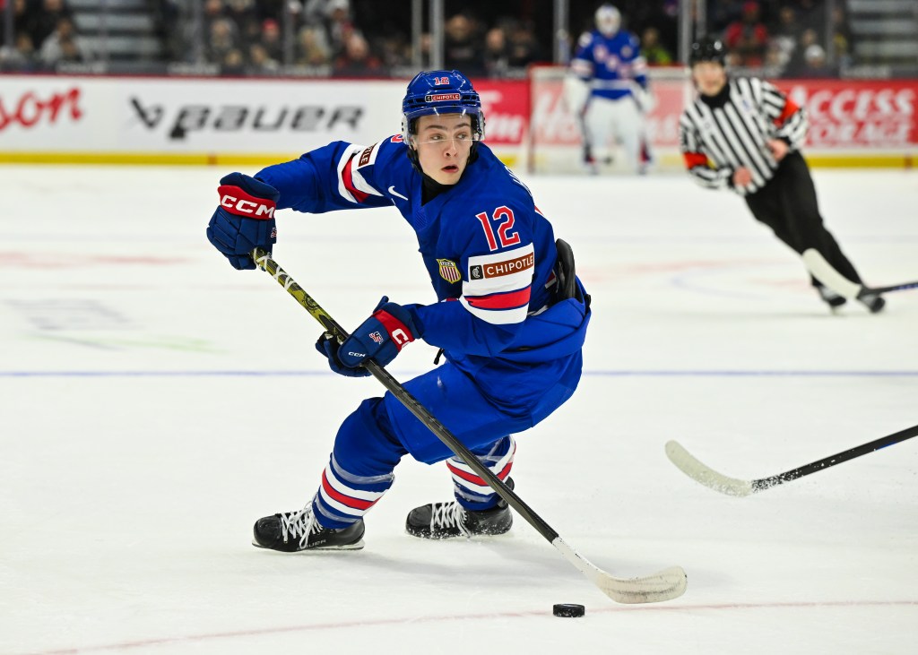 James Hagens was born on Long Island and grew up an Islanders fan.