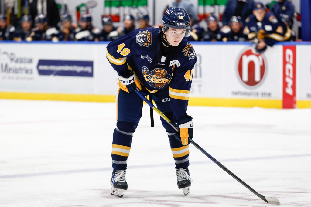 Matthew Schaefer is the No. 1 prospect for the 2025 NHL Draft according to NHL Central Scouting.