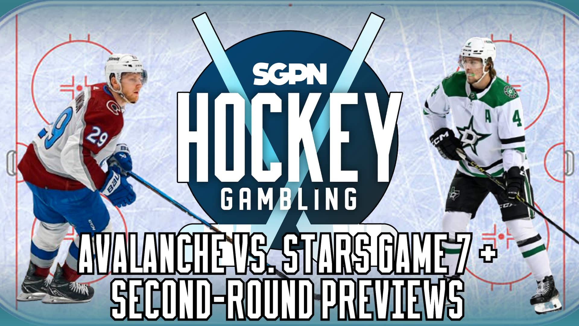 NHL Picks: Avalanche - Stars Game 7 + Second Round Bets | Hockey Gambling Podcast (Ep.462)