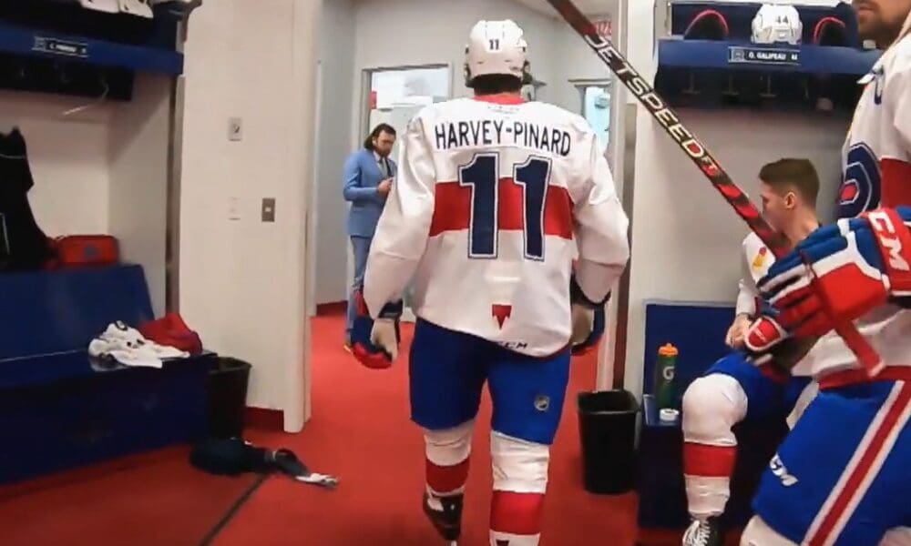 montreal canadiens forward rafael harvey-pinard