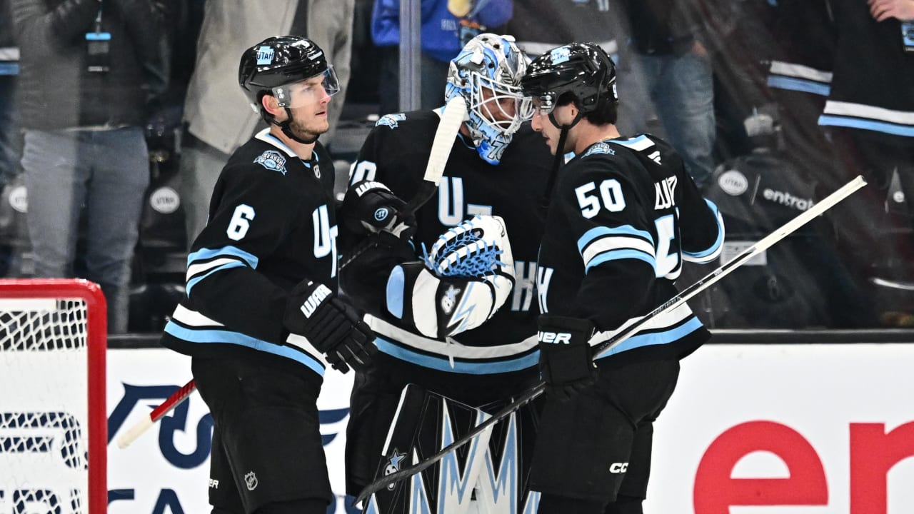 Vejmelka makes 33 saves, Utah Hockey Club defeats Flames