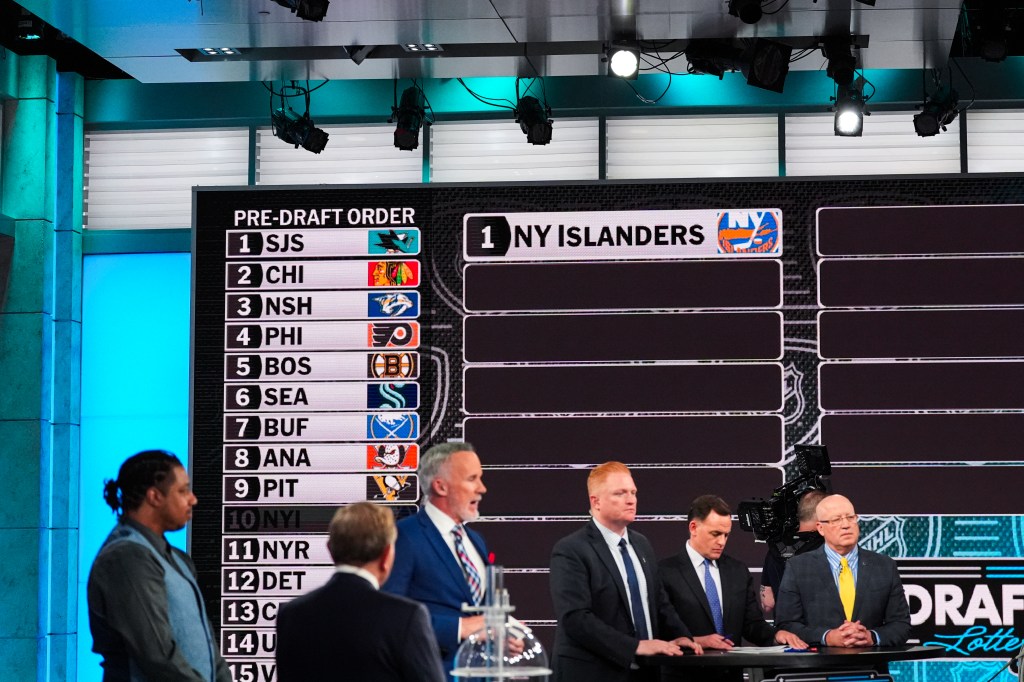 The New York Islanders won the 2025 NHL Draft Lottery.