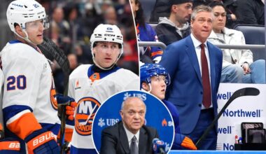 The close-mouthed Islanders at breakup day speak for team's current state
