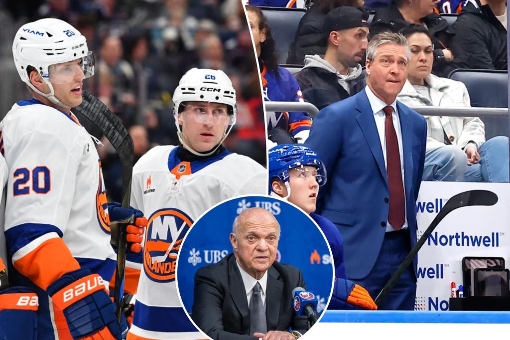 The close-mouthed Islanders at breakup day speak for team's current state