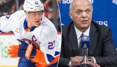 What Anders Lee thinks about Lou Lamoriello's Islanders exit