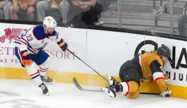 Golden Knights blast ref after controversial no-call against Oilers