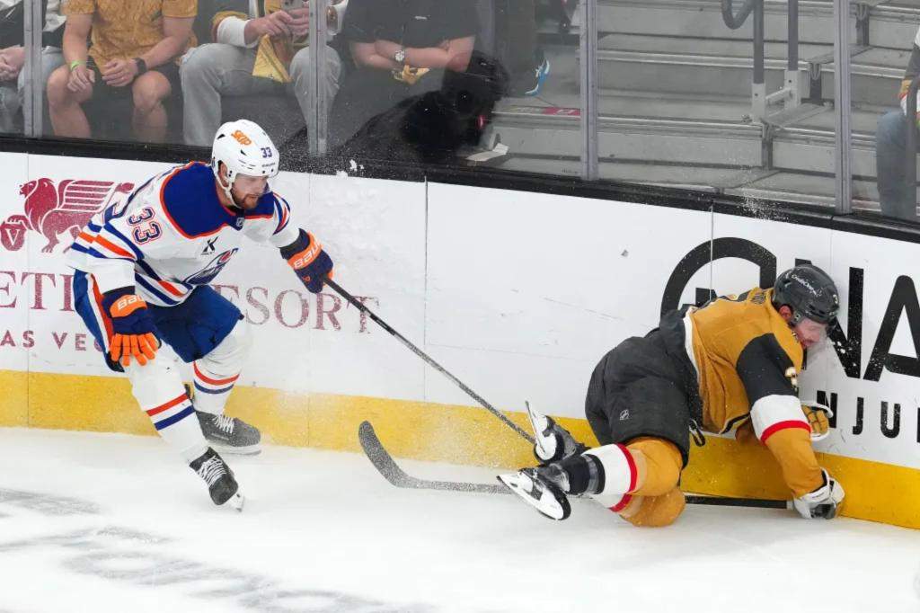Golden Knights blast ref after controversial no-call against Oilers