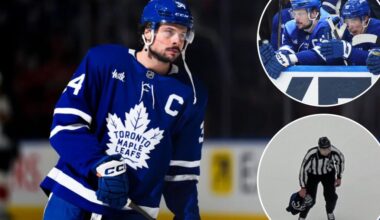 Maple Leafs fans turn on Auston Matthews in ugly playoff loss