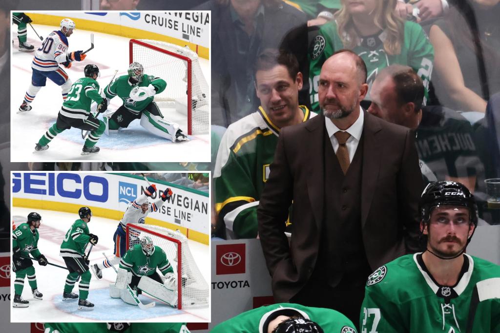 Stars' Peter DeBoer under fire for decision in season-ending loss to Oilers