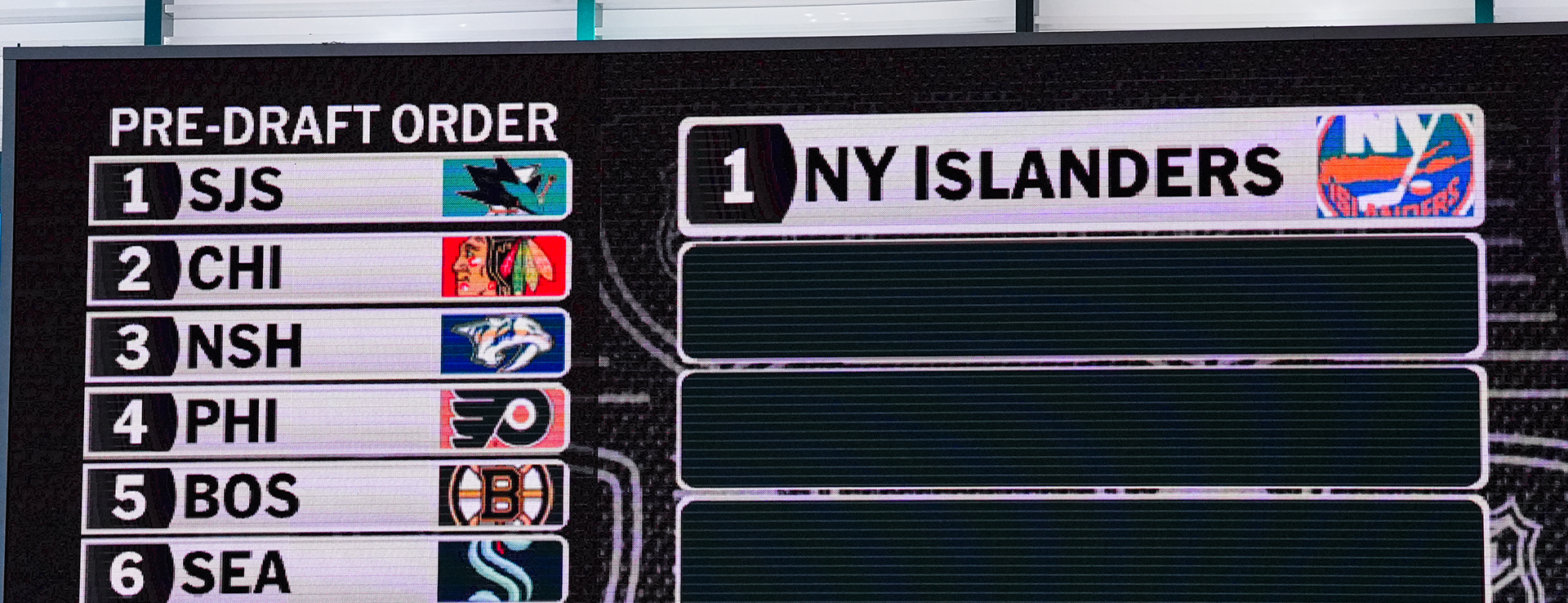 Islanders to Pick First Overall in 2025 NHL Draft