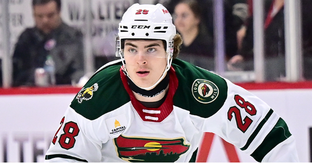 MINNESOTA WILD RECALLS FORWARD LIAM OHGREN FROM IOWA