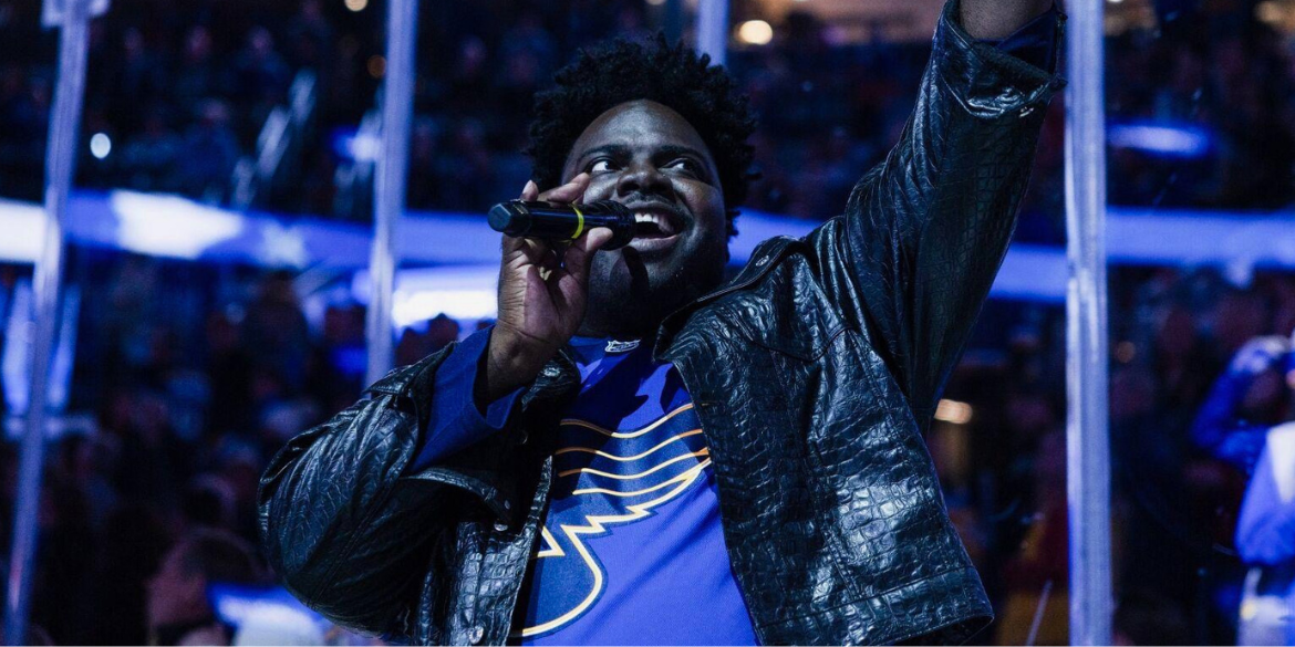 St. Louis Blues national anthem singer blends passions for remarkable career