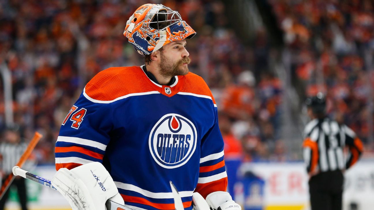 Oilers G Pickard injured; Skinner to start G3 vs. Golden Knights