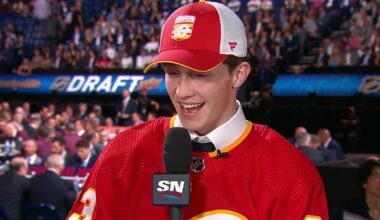 The Flames should consider using Sam Honzek as a trade piece