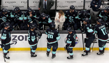 Seattle Kraken coach...