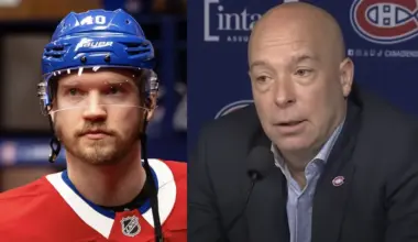 Séparation à venir : Joël Armia sur la liste noire de Kent Hughes